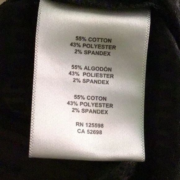 ELEN TRACY Dress Pants Window-Pane Textured Black Mid-Rise Size 4 - Picture 8 of 8